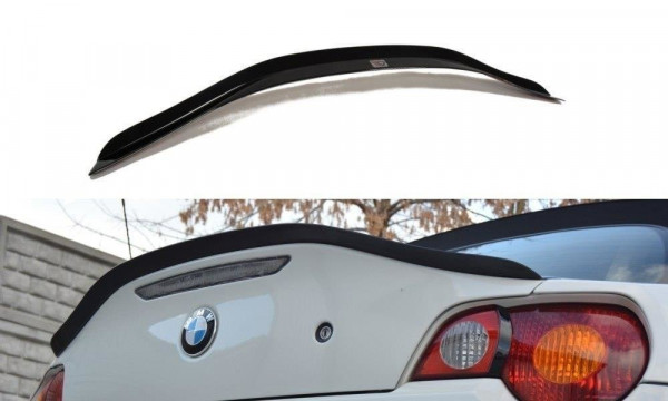 Spoiler CAP für BMW Z4 E85 vor Facelift schwarz Hochglanz