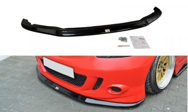 Front Ansatz für v.1 HONDA JAZZ MK1 schwarz Hochglanz