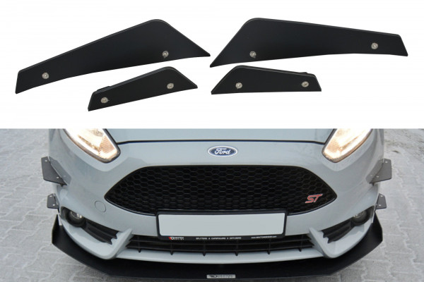 Ailes de pare-chocs avant (Canards) Ford Fiesta 7 ST Mk7 FL