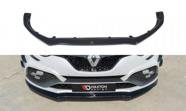 Front Ansatz V.2 passend für Renault Megane IV RS schwarz Hochglanz