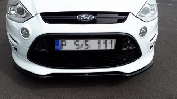 Front Ansatz passend für Ford S-Max Titanium Mk1 FL schwarz Hochglanz