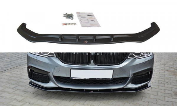 Front Ansatz für V.1 BMW 5er G30/ G31 M-Paket schwarz Hochglanz