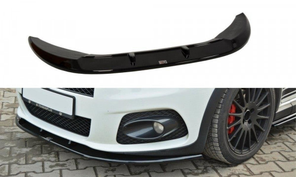 Front Ansatz für V.2 FIAT GRANDE PUNTO ABARTH schwarz Hochglanz