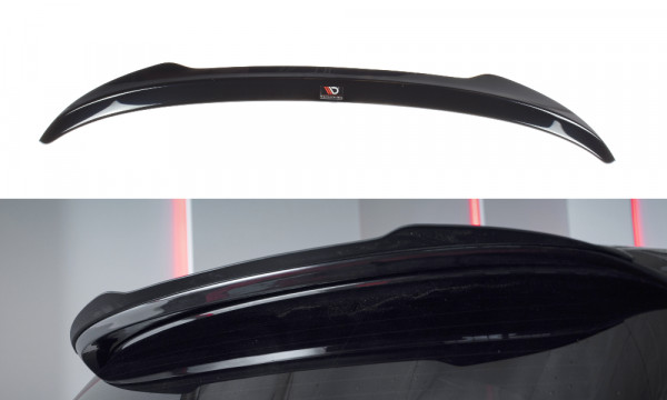 Spoiler CAP passend für BMW 1er E81/ E87 FACELIFT (AERO SPOILER) schwarz Hochglanz