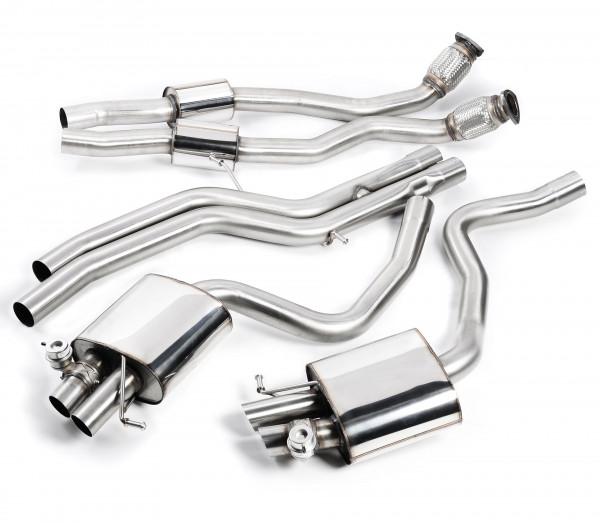 Milltek SSXAU337 Cat-back - Audi RS4 B8 4.2 FSI quattro Avant (2012 - 2015)