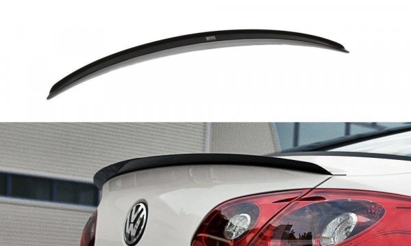 Spoiler CAP für VW Passat CC R36 RLINE (vor Facelift) schwarz Hochglanz