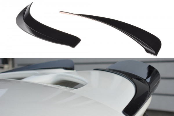 Spoiler CAP passend für MINI COOPER S MK3 vor Facelift 3-Türer (F56) schwarz Hochglanz