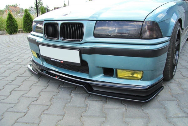 Front Ansatz für V.2 BMW M3 E36 schwarz Hochglanz