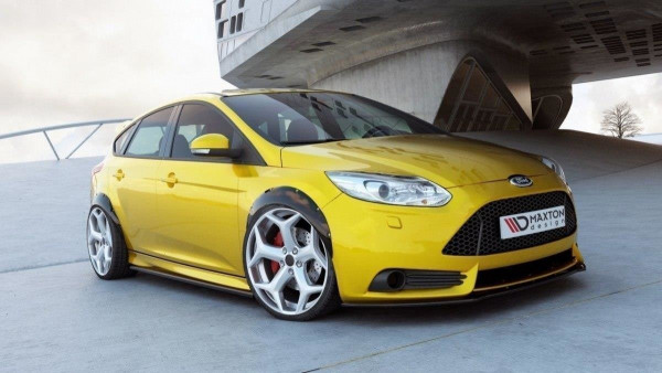 Kotflügelverlängerung Ford Focus ST Mk3 schwarz Hochglanz