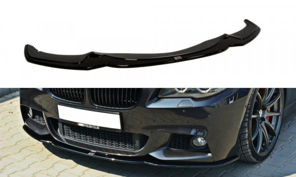 Front Ansatz für V.2 BMW 5er F10/F11 M Paket schwarz Hochglanz