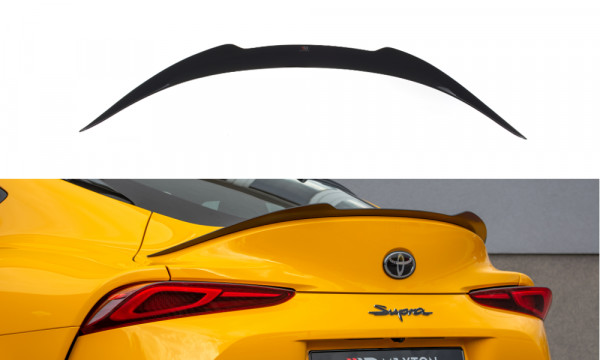 Spoiler CAP passend für Toyota Supra Mk5 schwarz Hochglanz