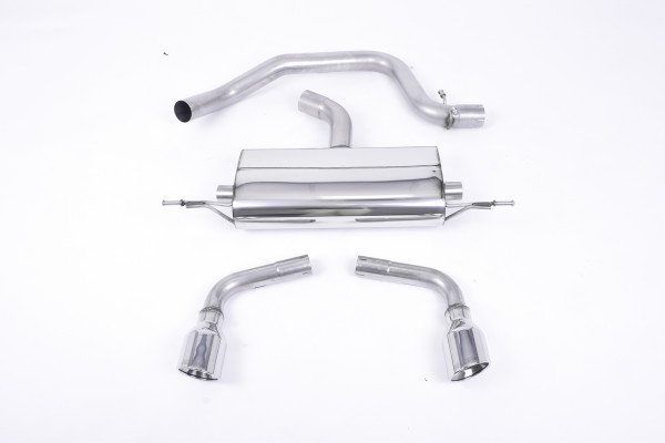 Milltek SSXAU143 Cat-back 100mm Jet - Audi TT Mk2 2.0 TFSi 2WD (2006 - 2011)