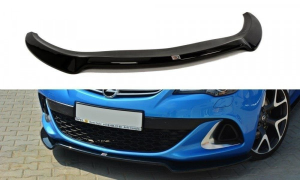 Front Ansatz für OPEL ASTRA J OPC / VXR v.2 schwarz Hochglanz