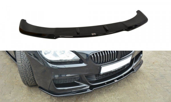Front Ansatz für BMW 6er Gran Coupé M Paket schwarz Hochglanz
