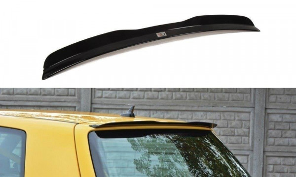 Spoiler CAP für VW GOLF 4 schwarz Hochglanz