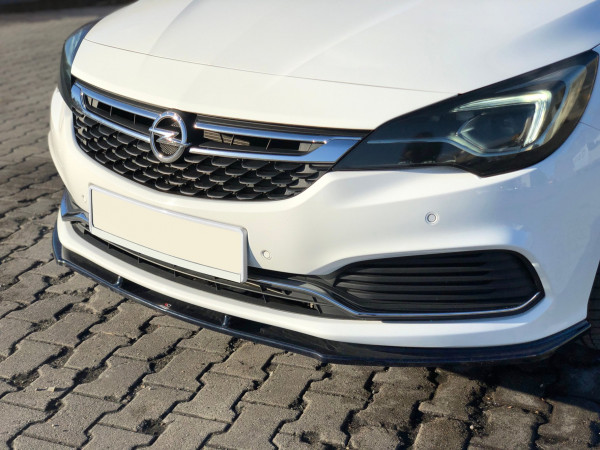 Front Ansatz V.1 passend für OPEL ASTRA K OPC-LINE schwarz Hochglanz