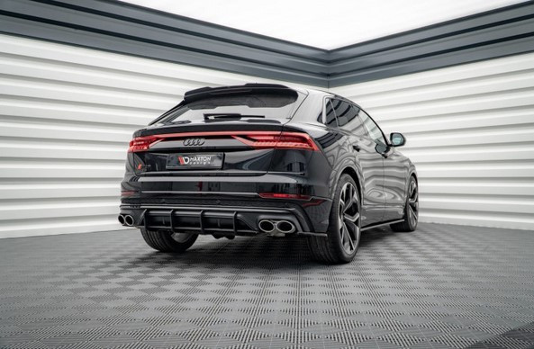 Street Pro Heckschürze für Audi SQ8 Mk1, schwarz