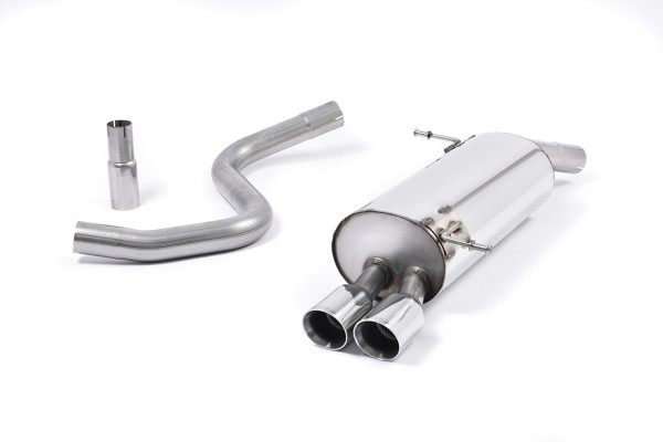 Milltek SSXFD084 Front Pipe-back Twin 80mm GT80 - Ford Fiesta MK7 1.6-litre Duratec Ti-VCT AND Zetec