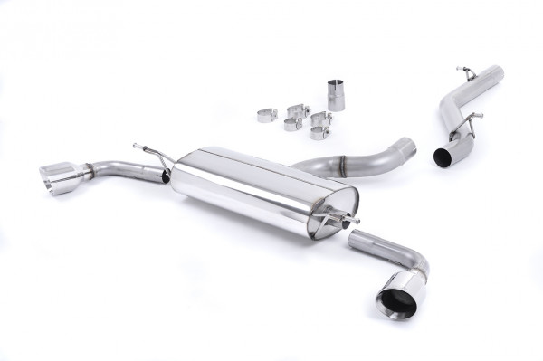 Milltek SSXAU257 Cat-back Single 100mm GT100 - Audi TT Mk2 3.2 quattro (2006 - 2010)