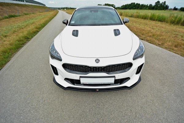 Front Ansatz für V.2 KIA STINGER GT schwarz Hochglanz