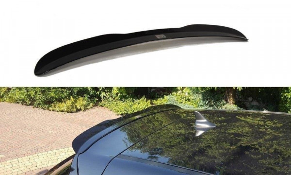 Spoiler CAP für OPEL ASTRA J GTC schwarz Hochglanz