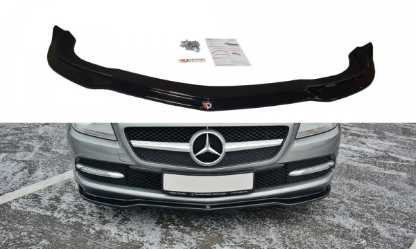 Front Ansatz V.1 passend für Mercedes SLK R172 schwarz Hochglanz