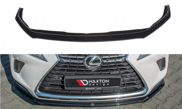 Front Ansatz passend für Lexus NX Facelift schwarz Hochglanz