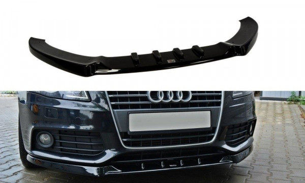 Front Diffuser V.1 Audi A4 B8 schwarz Hochglanz