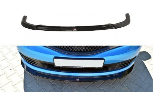 Front Ansatz für v.2 Subaru Impreza WRX STI 2009-2011 schwarz Hochglanz