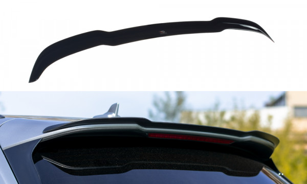 Spoiler CAP passend für Audi SQ5/Q5 S-line MkII schwarz Hochglanz