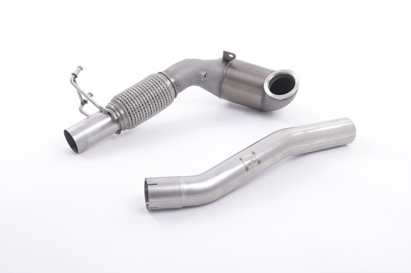 Milltek SSXSK24 Cast Downpipe with Race Cat - Skoda Octavia vRS 2.0 TSI 220PS & 230PS Hatch & Estat