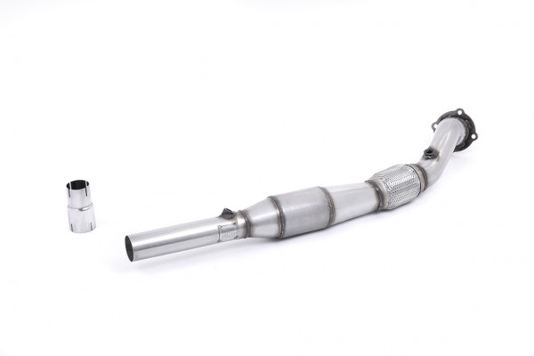 Milltek SSXVW393 Large Bore Downpipe and Hi-Flow Sports Cat - Skoda Octavia RS 1.8T 180 and 1.8T 15