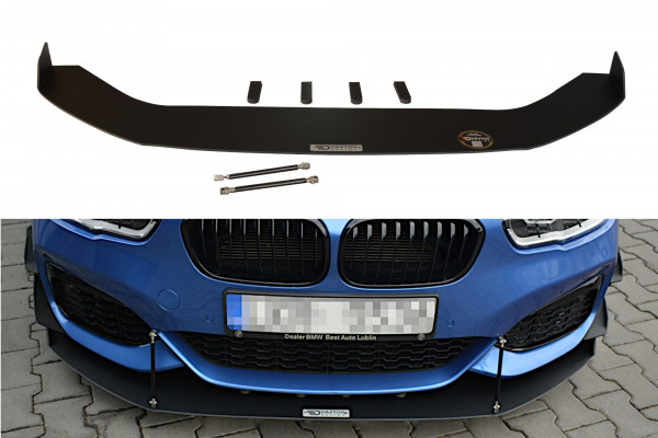 Racing Front Ansatz V.2 passend für BMW 1er F20/F21 M-Power FACELIFT