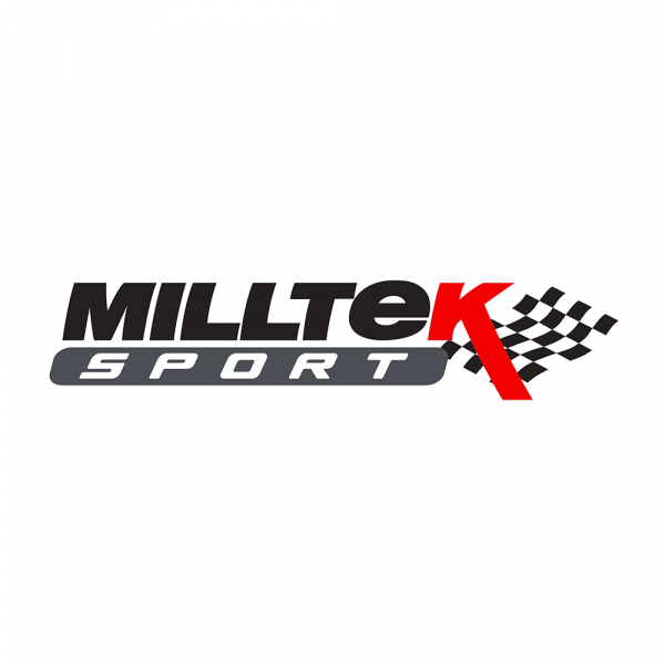 Milltek SSXVW636 Large Bore Downpipe and Hi-Flow Sports Cat - Audi S3 2.0TFSI Quattro Saloon/Sedan