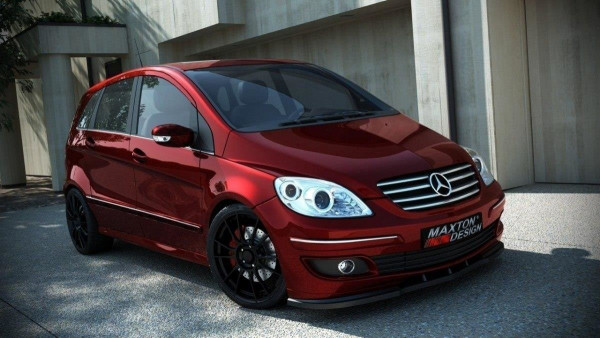 Front Ansatz für MERCEDES B-KLASSE 245 schwarz Hochglanz