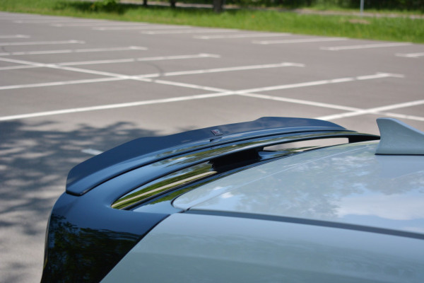 Spoiler CAP passend für Hyundai I30 N Mk3 Hatchback schwarz Hochglanz