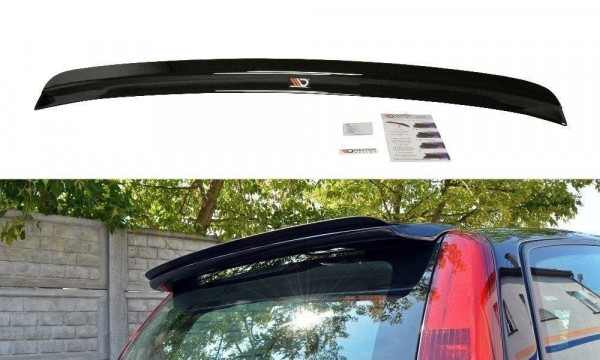 Spoiler CAP für VOLVO V50F R-DESIGN schwarz Hochglanz