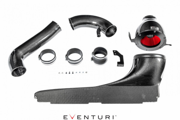 Eventuri Carbon Ansaugsystem für Audi RS3 Vorfacelift Carbon / schwarz, B-Ware