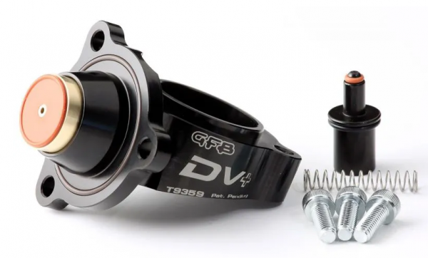 GFB DV + T9359 diverter valve for VAG 2.0 TFSI IS38 Golf 7 R & GTI Clubsport, S3 8V, Leon Cupra 5F