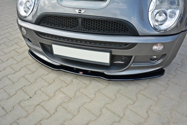 Front Ansatz passend für MINI R53 COOPER S JCW schwarz Hochglanz