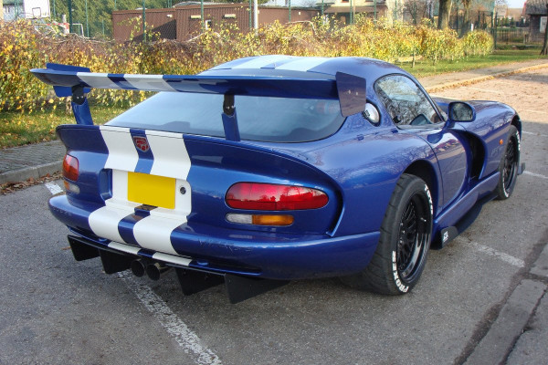 Diffusor Heck Ansatz passend für Heckschürze passend für DODGE VIPER GTS