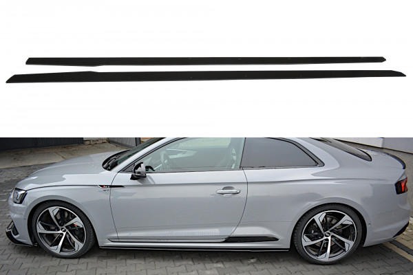 Sport Seitenschweller Ansatz passend für Audi RS5 F5 Coupe