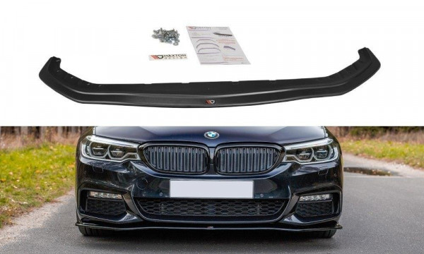 Front Ansatz für V.2 BMW 5er G30/ G31 M-Paket schwarz Hochglanz
