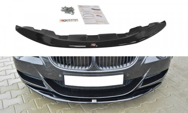 Front Ansatz für V.1 BMW M6 E63 schwarz Hochglanz