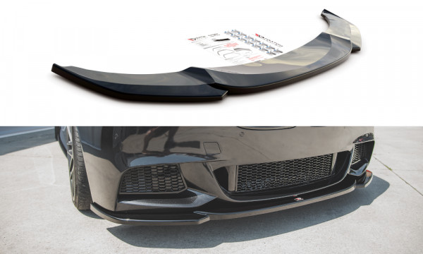 Front Ansatz V.4 passend für BMW 5er F10/F11 M-Paket schwarz Hochglanz