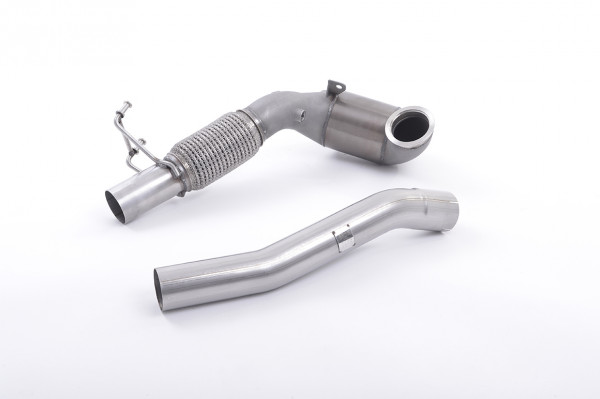 Milltek SSXVW261 Large Bore Downpipe and Hi-Flow Sports Cat - Volkswagen Jetta Mk7 (MQB) GLi 2.0T (