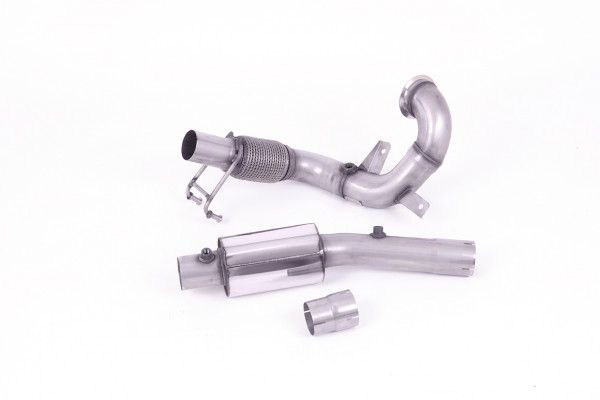 Milltek SSXVW555 Large-bore Downpipe and De-cat - Audi A1 40TFSI 5 Door 2.0 (200PS) with OPF/GPF (2