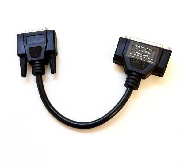 Dimsport DSG DB15/25 Adapter (New Trasdata to New Genius DSG cable connection)