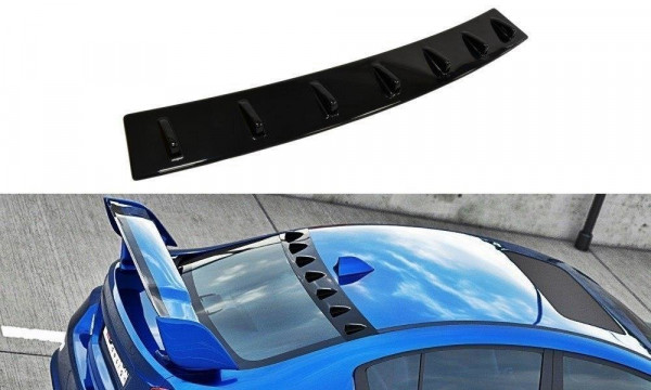 Heckscheiben Spoiler Subaru WRX STI schwarz Hochglanz