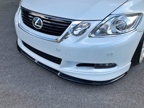 Front Ansatz für V.2 Lexus GS 300 Mk3 Facelift schwarz Hochglanz